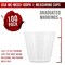 3 Oz (90 ml) Liquid Measuring Cups - Plastic Graduated Cup (100 Pack) with 25 Sticks - Reusable Mixing Cups for Paint, Craft, Kitchen, Lab, Medical Supplies, Epoxy Resin, Art
